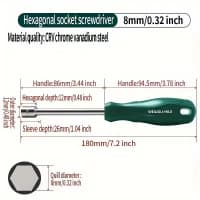Шестигранная отвертка | Altıbucaqlı Soket Tornavida — şəkil 3