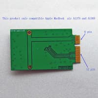 M.2 NGFF SSD to 12+6pin Adapter for MacBook Air 2010-2011 — şəkil 6