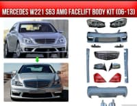 Body kit paketləri Mercedes modelləri üçün — şəkil 8