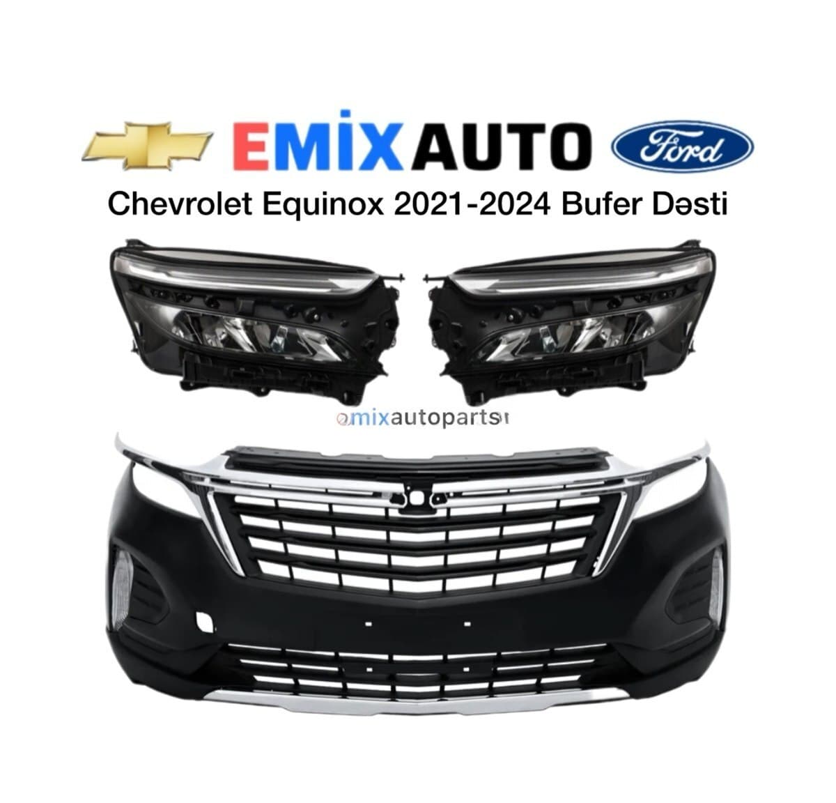Ön bufer dəsti Chevrolet Equinox 2021-2024