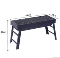 Qatlanan piknik manqalı 60x20 sm — şəkil 5