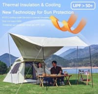 Avtomatik çadır 2.40x2.40 metr — şəkil 2