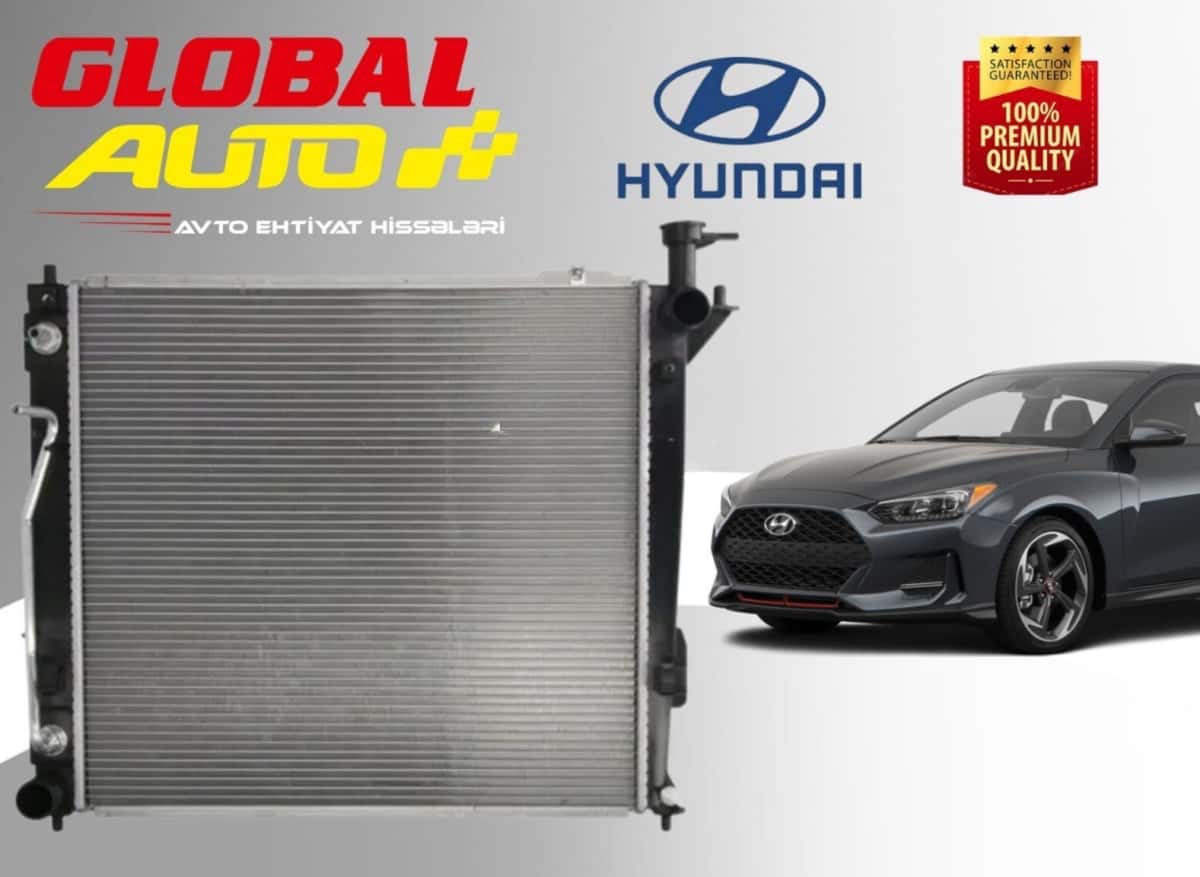 Water radiator Hyundai Veloster 2017-2022 2.0 - Tenderyard