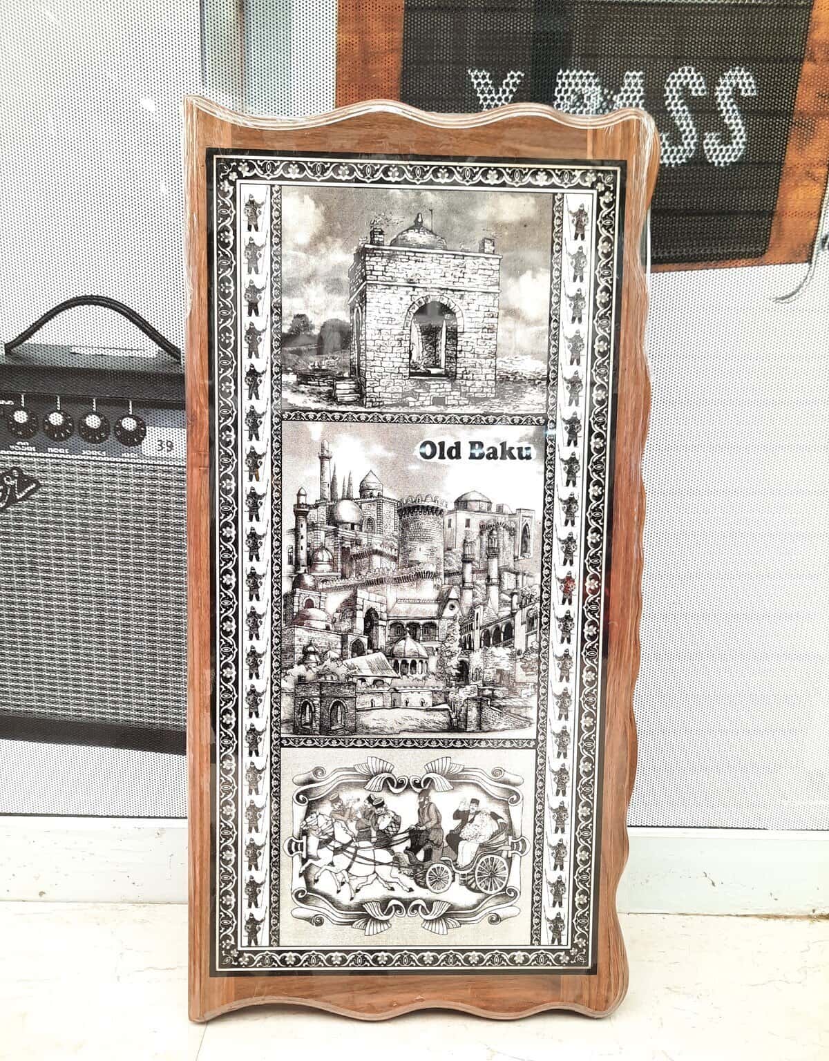 Handcrafted walnut wood backgammon board - Tenderyard
