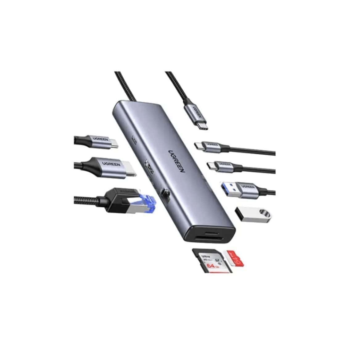 USB-C adapter Ugreen 9-in-1 CM498 - Tenderyard