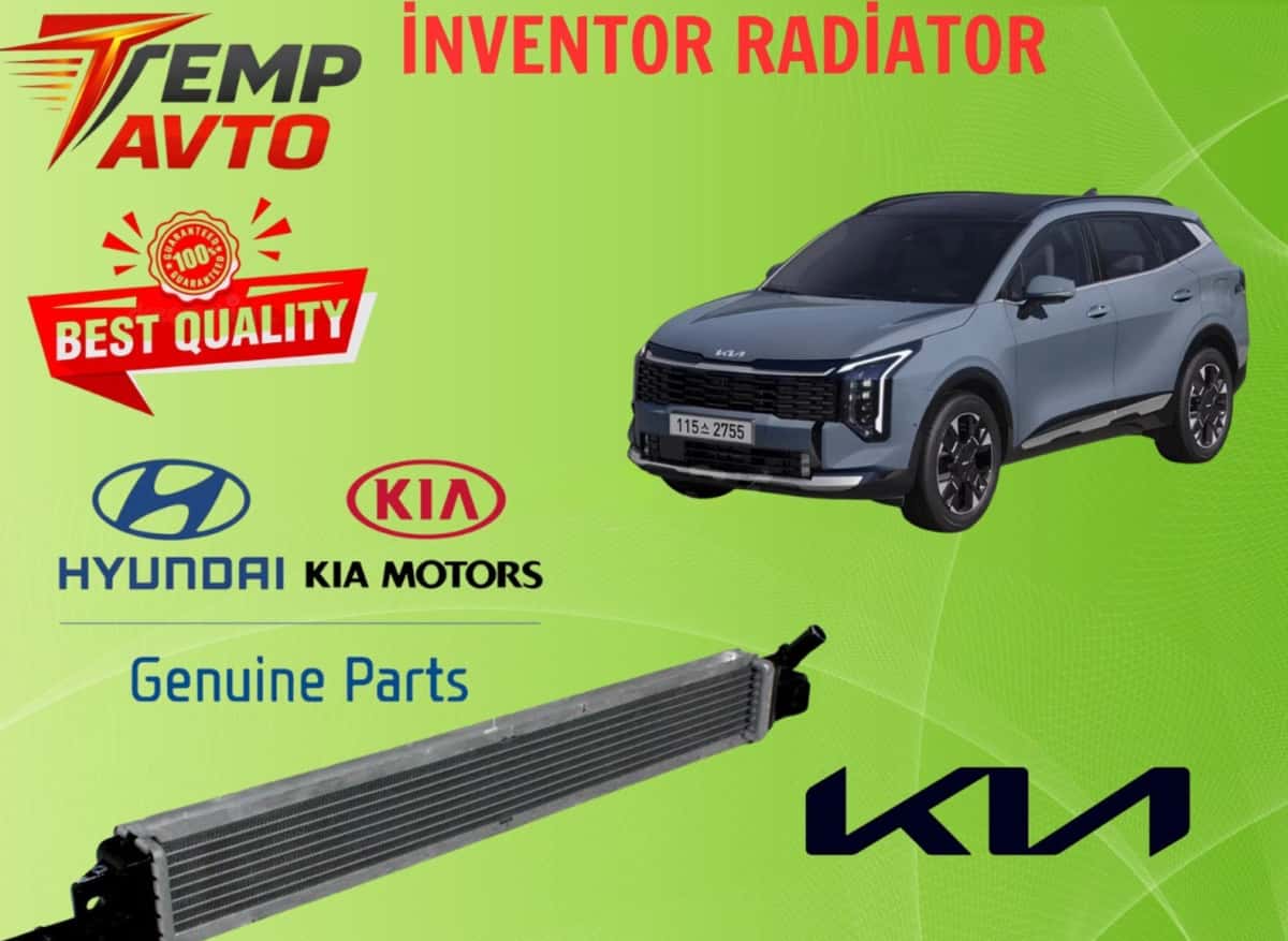 İnverter radiator Kia Sportage 2021-2025 1.6 Hybrid - Tenderyard