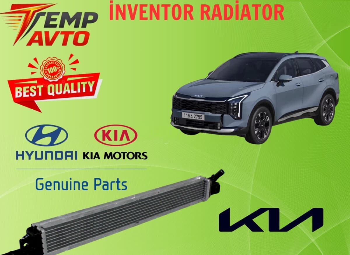 İnverter radiator Kia Sportage 2021-2025 1.6 Hybrid