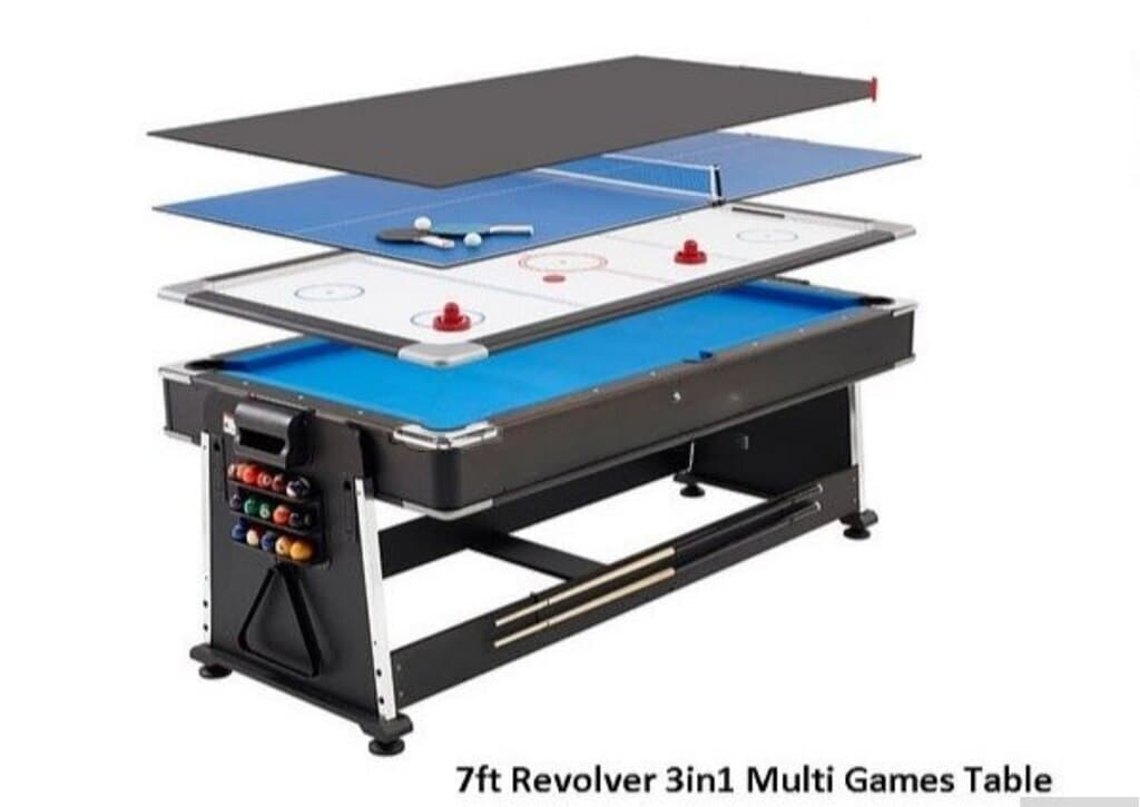 Revolver 3in1 Multi Oyun Masası
