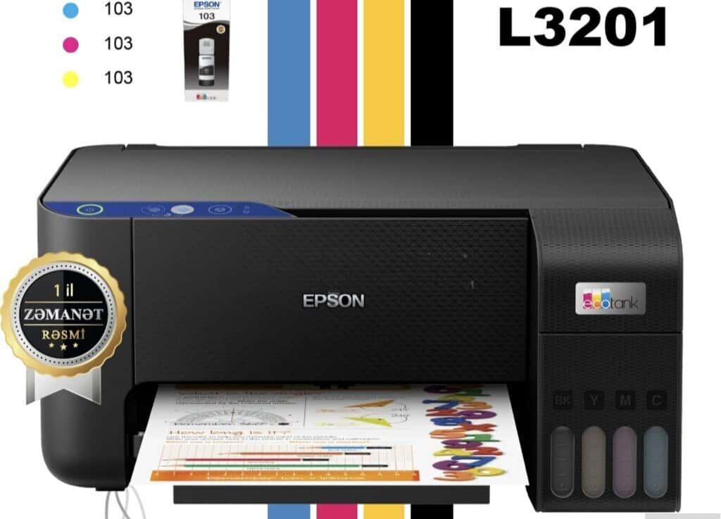 Принтер, сканер и копир Epson L3200 - Tenderyard