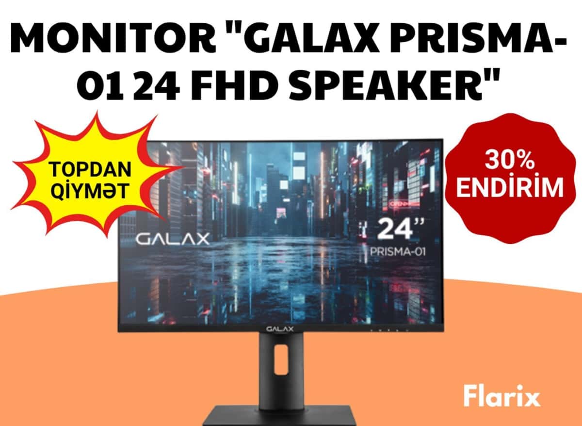 Monitor Galax Prisma-01 24 FHD Speaker - Tenderyard