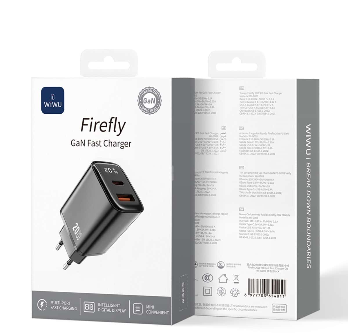 Adapter Wiwu Firefly 20W WI-G009 - Tenderyard