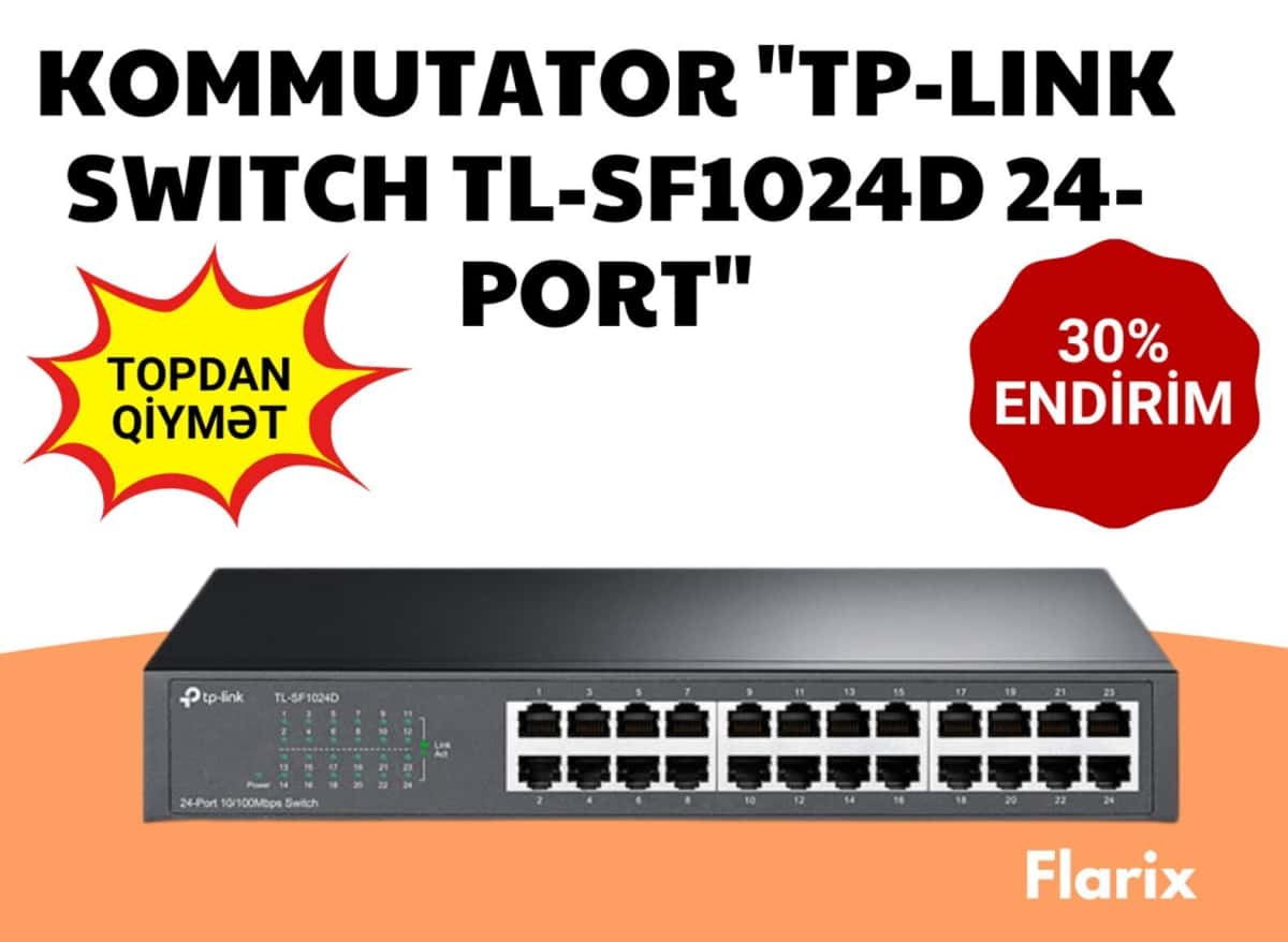 Switch TP-Link TL-SF1024D 24-port - Tenderyard