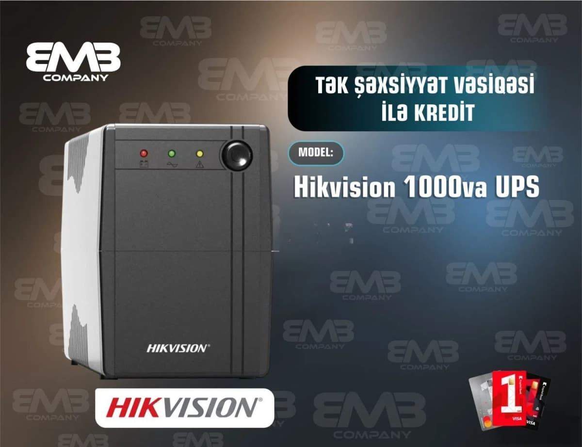 UPS Hikvision 1000VA