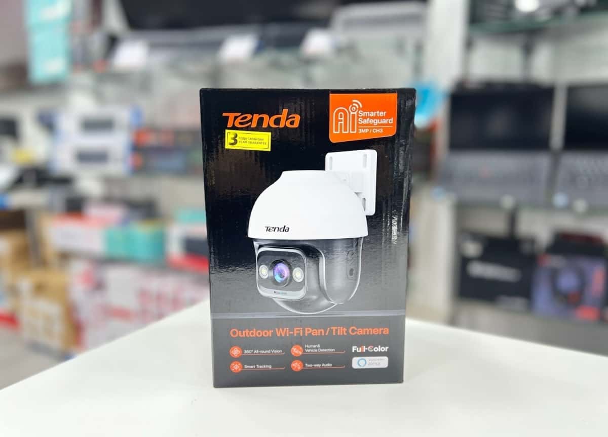 Tenda CH3-WCA 3MP Outdoor Wi-Fi Pan/Tilt Camera - Tenderyard