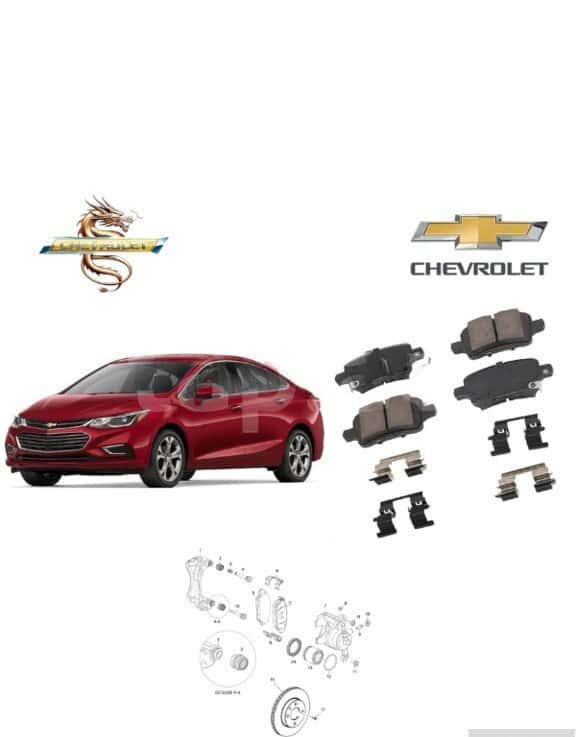 Ön əyləc qəlibi Chevrolet Cruze 2016-2017 - Tenderyard