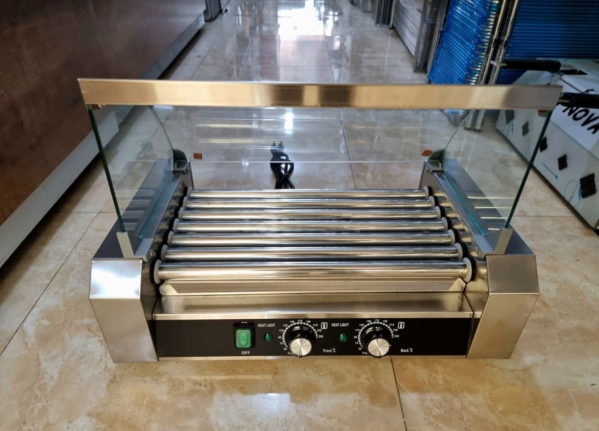 Hot Dog Sosis Qızartma Aparatı