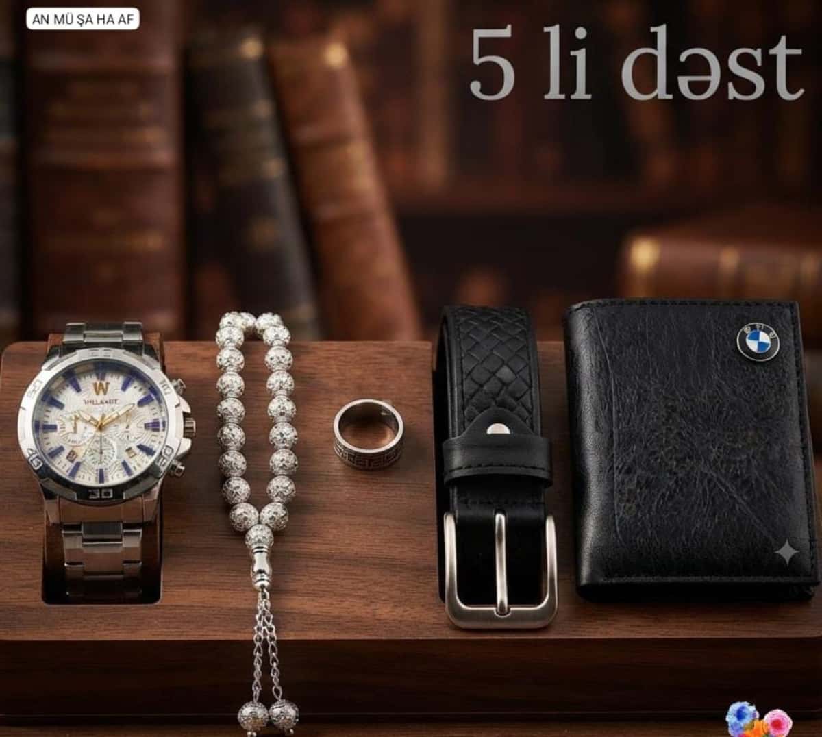 Gift set 5-piece men's accessories - Tenderyard