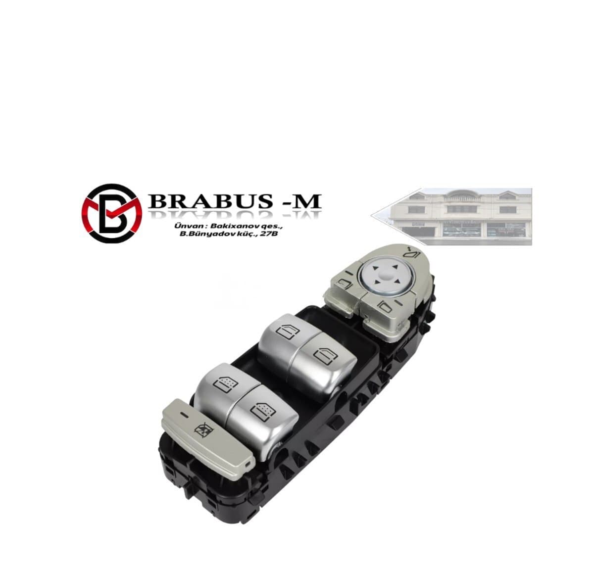 Şüşə qaldıran mexanizmi Mercedes-Benz W222