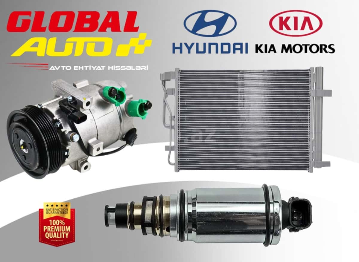 Kondisioner komplekti Hyundai və Kia - Tenderyard