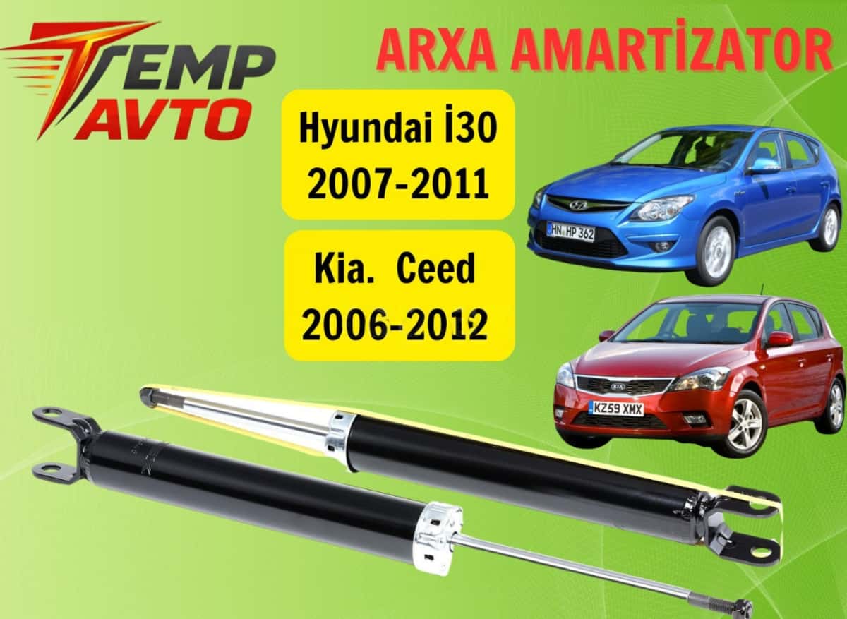 Arxa amortizator Hyundai i30 2007-2011 - Tenderyard