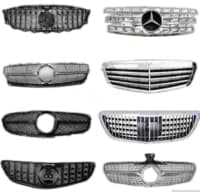 Radiator barmaqlığı Mercedes W220 — şəkil 7