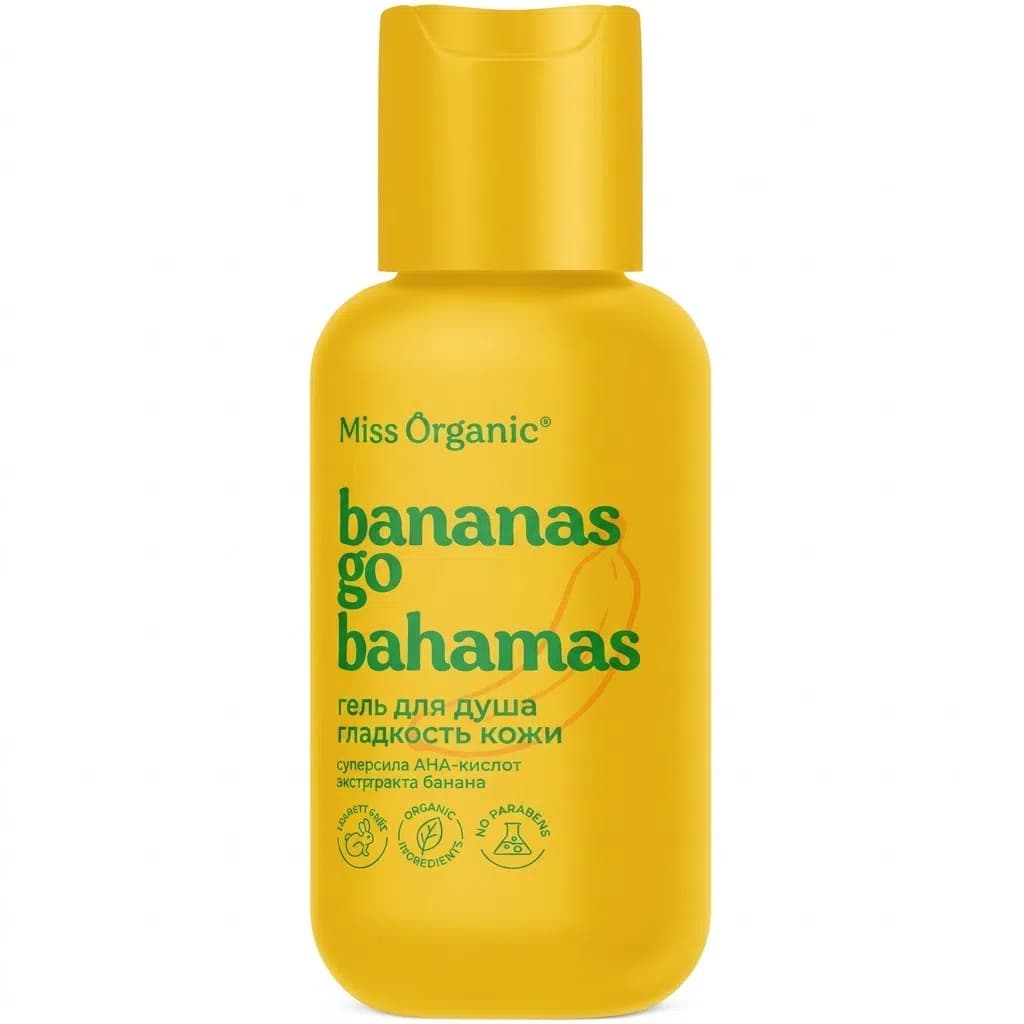 Miss Organic Bananas Go Bahamas Duş Geli 90 ml