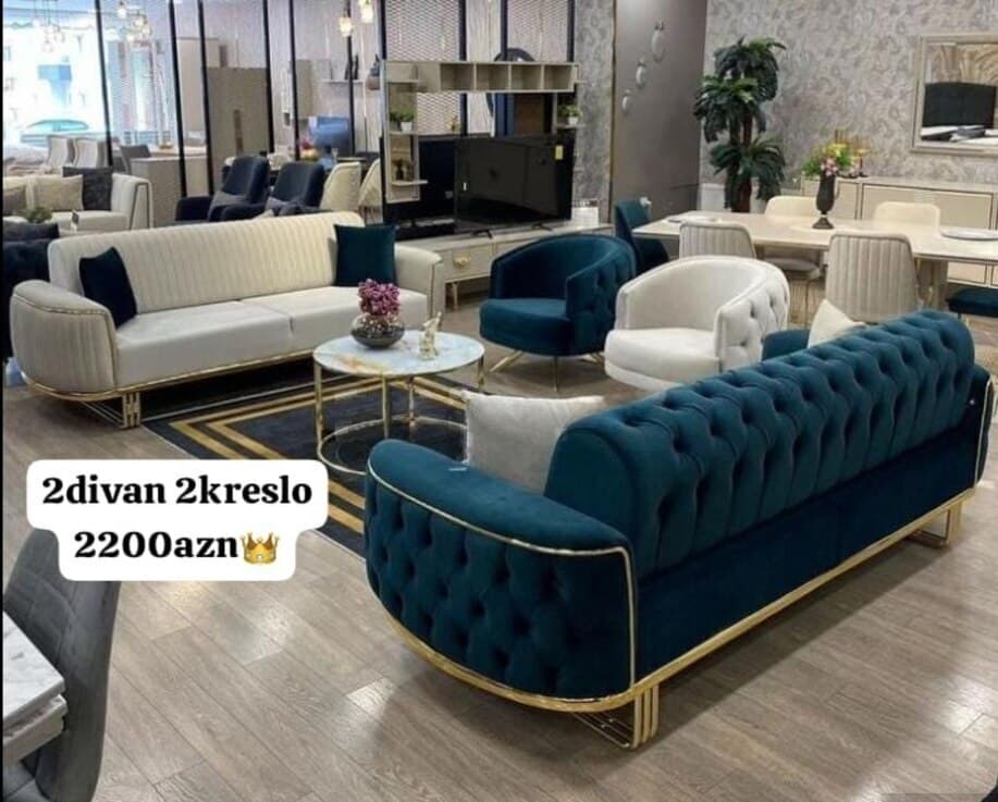 Künc divan, Qarışıq rəng