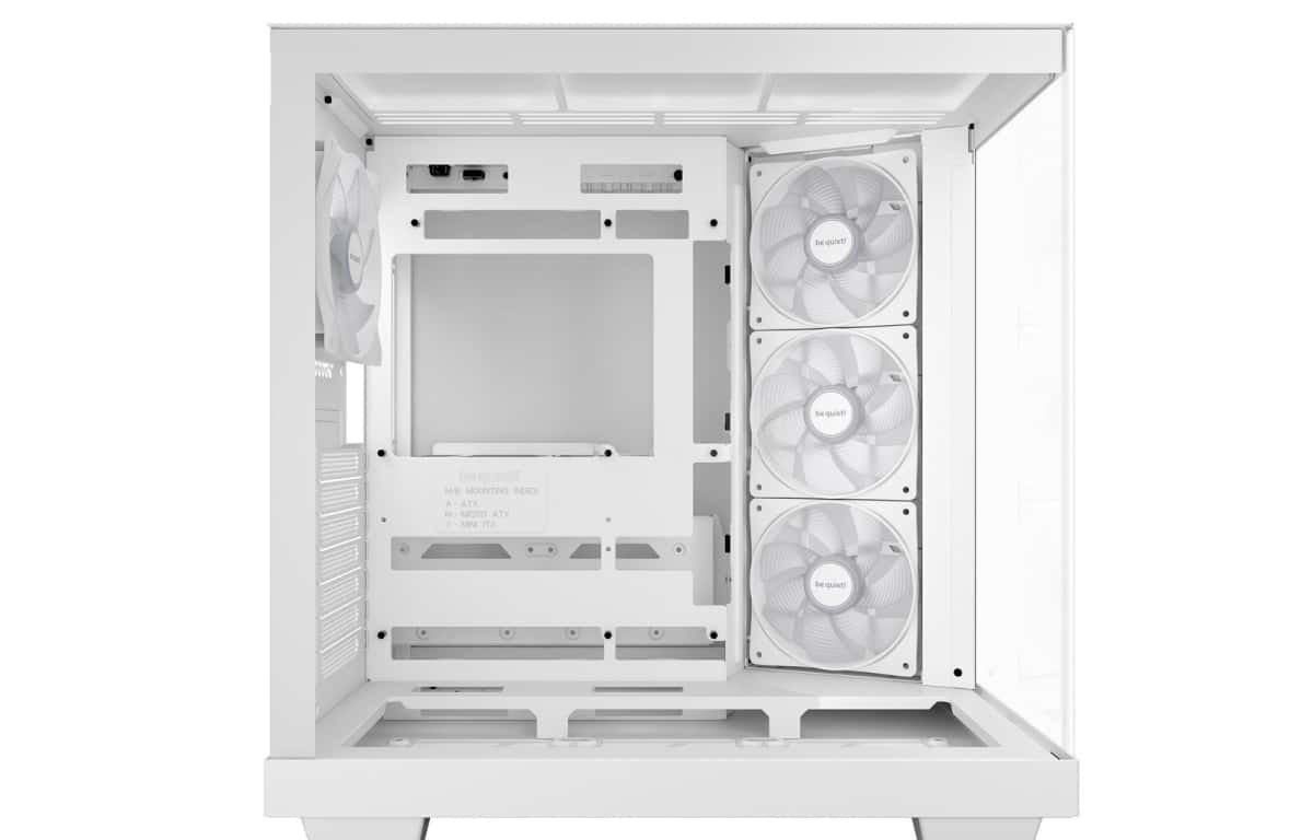 Computer case be quiet! Light Base 500 LX White - Tenderyard