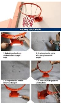 Basketbol Səbəti və Potası — şəkil 6