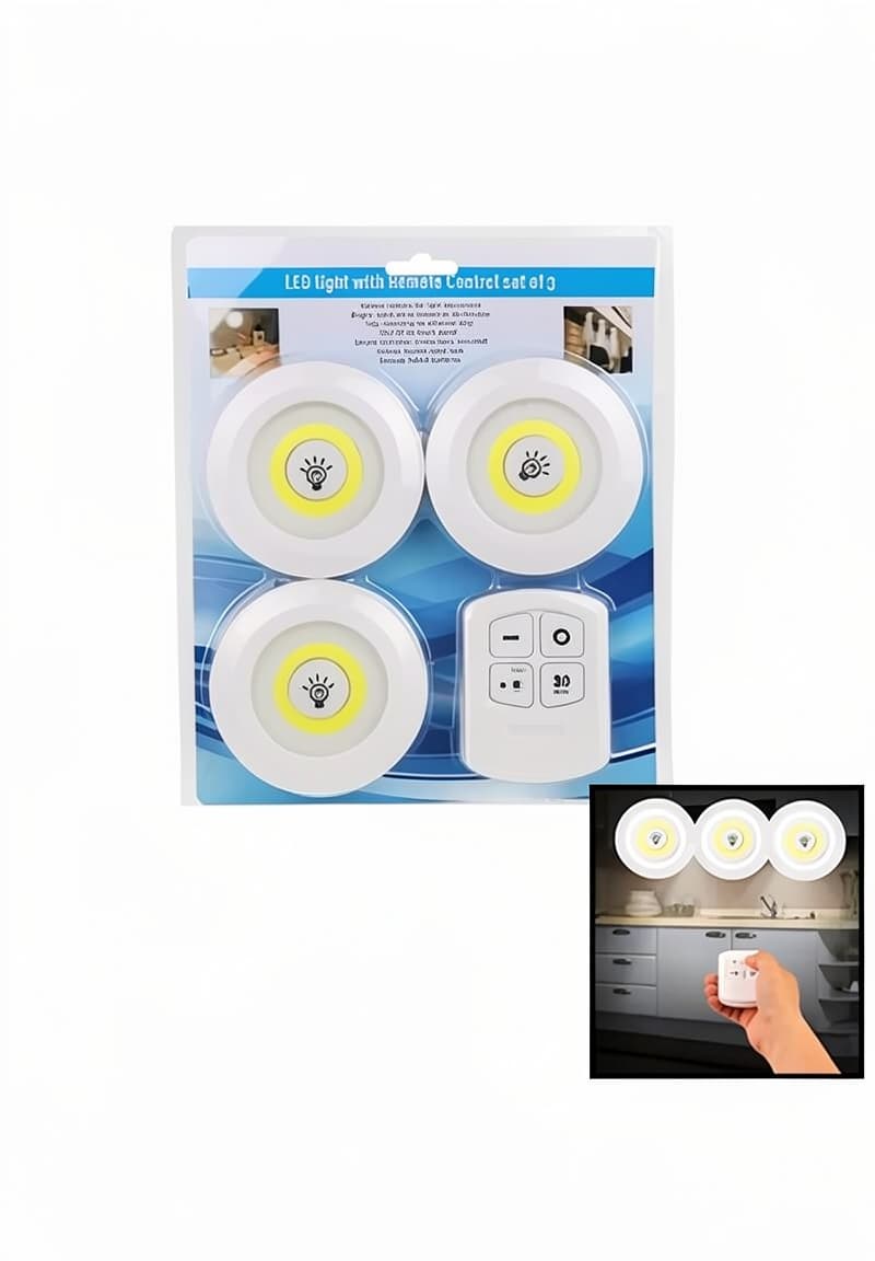 Pultla idarə olunan 3-lü LED işıq dəsti
