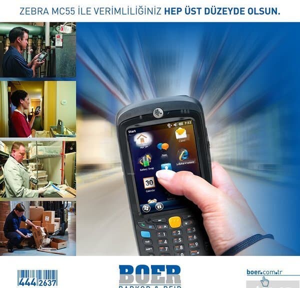 Barkod skaneri Bluetooth Qara rəng