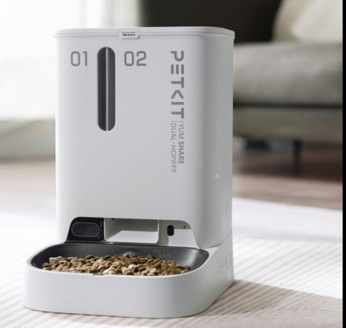 Ağıllı yemləyici Petkit Yumshare Dual Hopper