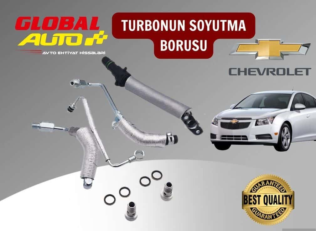 Turbo cooling pipe for Chevrolet Cruze 1.4 - Tenderyard