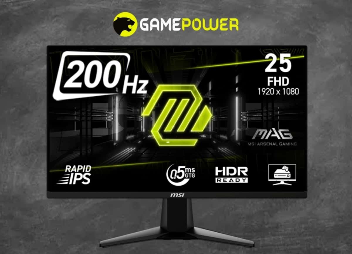 MSI MAG 255F E20 24.5" 200Hz Rapid IPS Monitor - Tenderyard