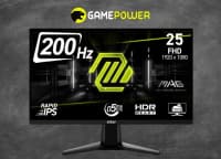 MSI MAG 255F E20 24.5" 200Hz Rapid IPS Monitor — şəkil 1