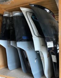 Baqaj qapağı Mercedes W221 — şəkil 9