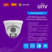 Müşahidə kamerası UNV UAC-T112-AF28-W 2.8m LED Turret Camera — şəkil 5