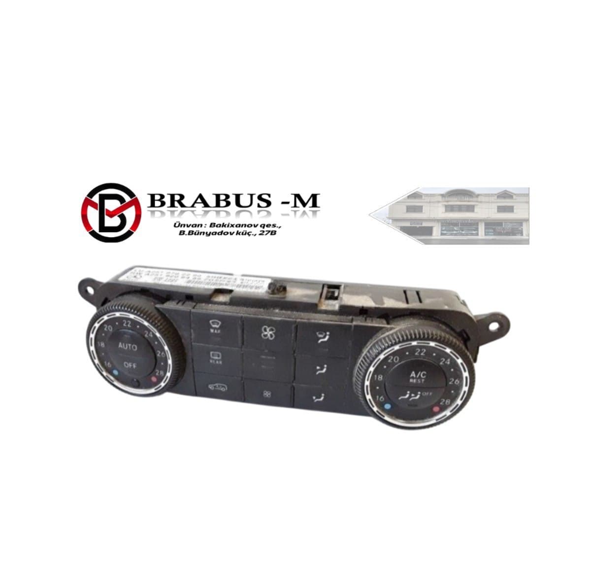 Klimat kontrol Mercedes W164