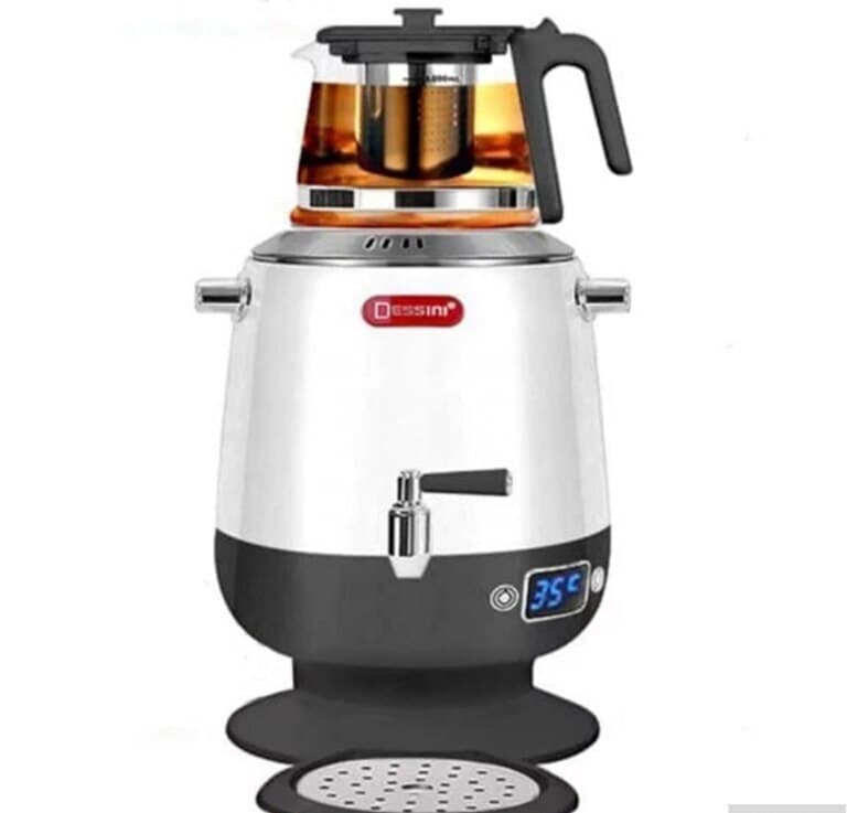 Samovar Paslanmayan polad material