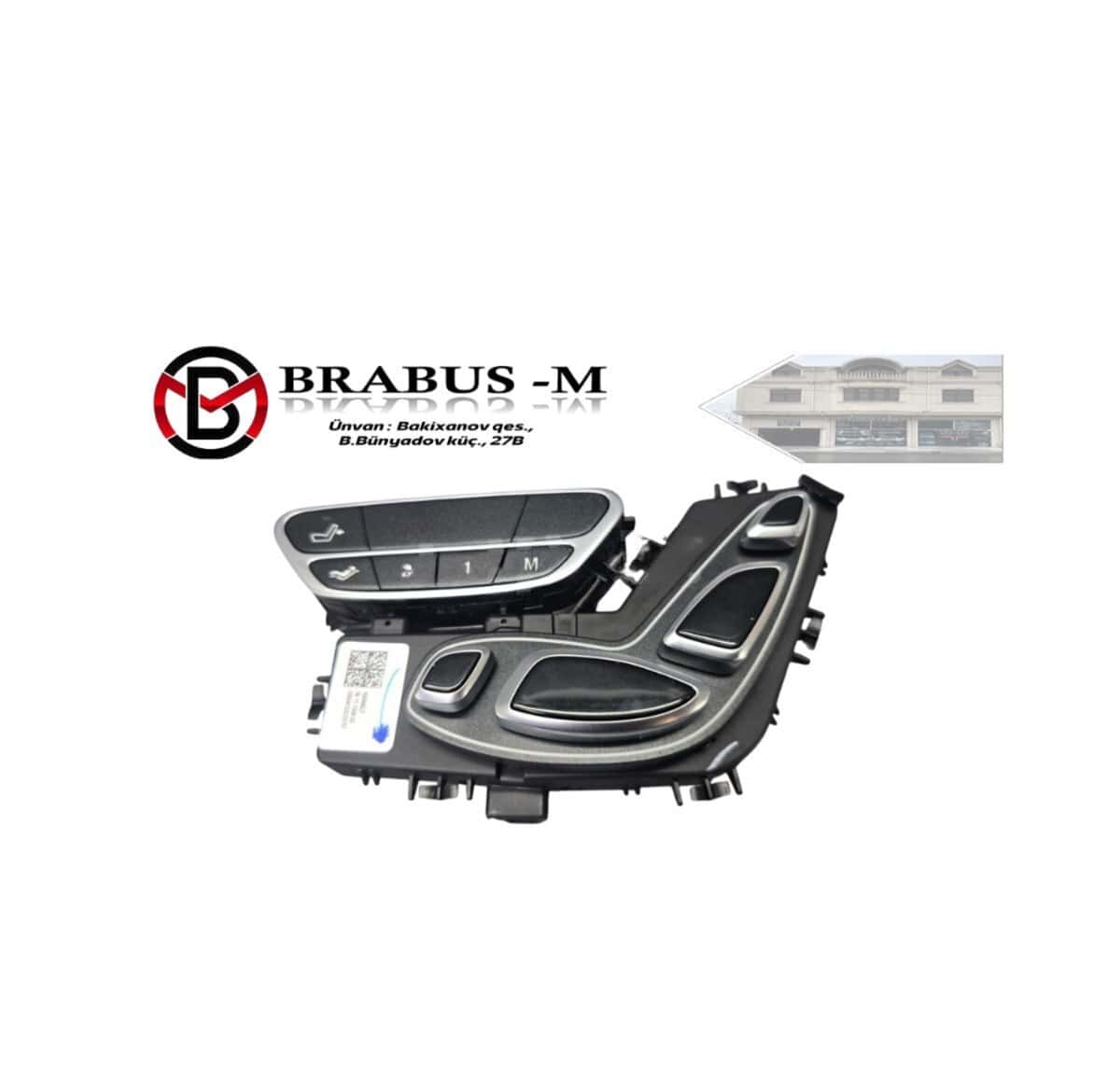 Seat control unit Mercedes W222 - Tenderyard