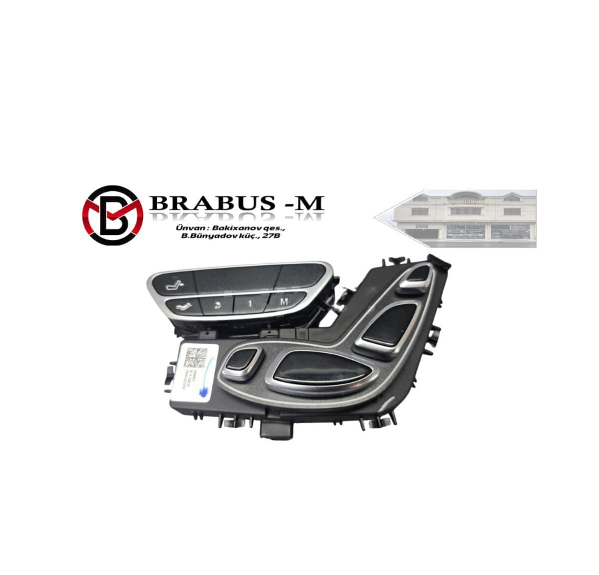 Oturacaq idarəetmə bloku Mercedes W222