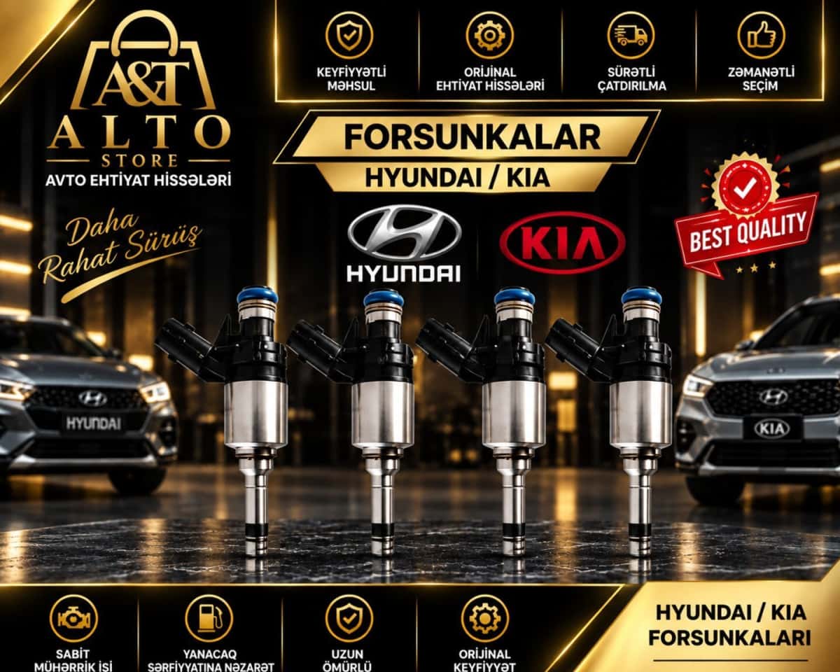Yanacaq forsunkası Hyundai və Kia modelləri üçün - Tenderyard