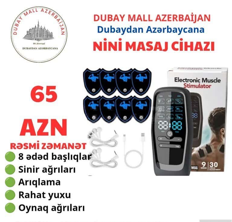 Masaj cihazı 8 başlıqlı - Tenderyard