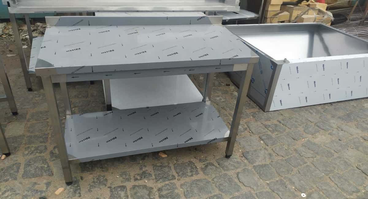 Paslanmaz polad masa, restoran üçün - Tenderyard