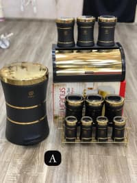 Uranus Mətbəx Dəsti (Çörək qabı, Ədviyyat qabı, Zibil qabı) — şəkil 3