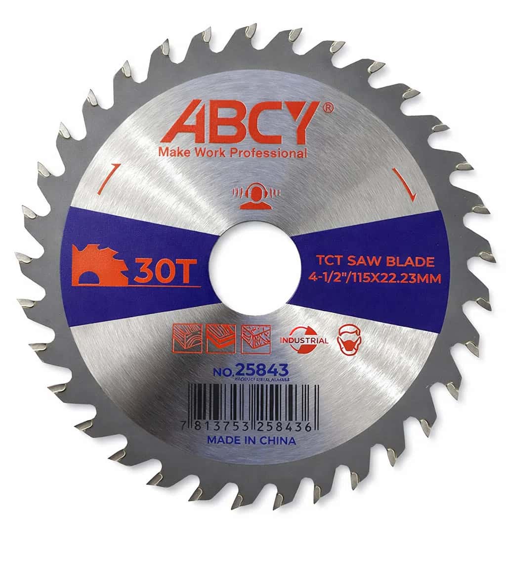ABCY B25843 TCT Taxta Kəsici Disk 115mm 30T - Tenderyard
