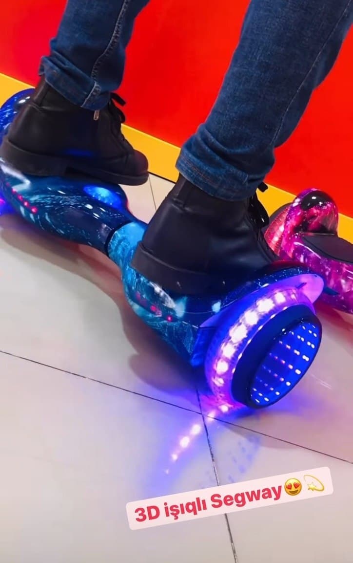 3D İşıqlı Hoverboard Giroskuter