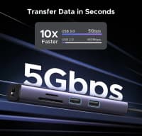 Multiport adapter Ugreen 7-in-1 USB-C CM512 — şəkil 6
