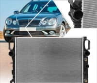 Su radiatoru Mercedes-Benz modelləri üçün — şəkil 2
