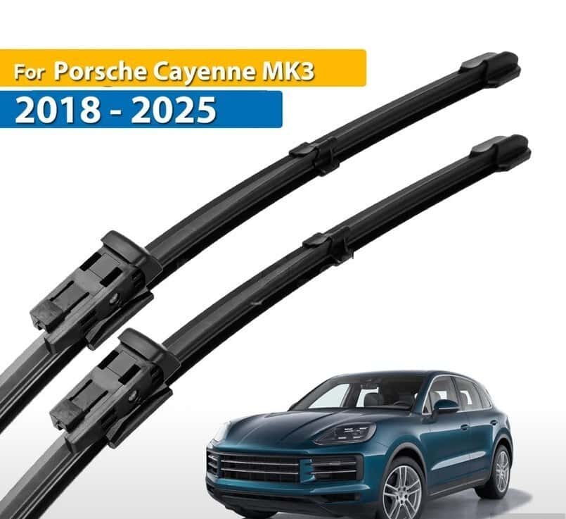 Wiper blades for Porsche Cayenne, Panamera, Cayman, Macan - Tenderyard